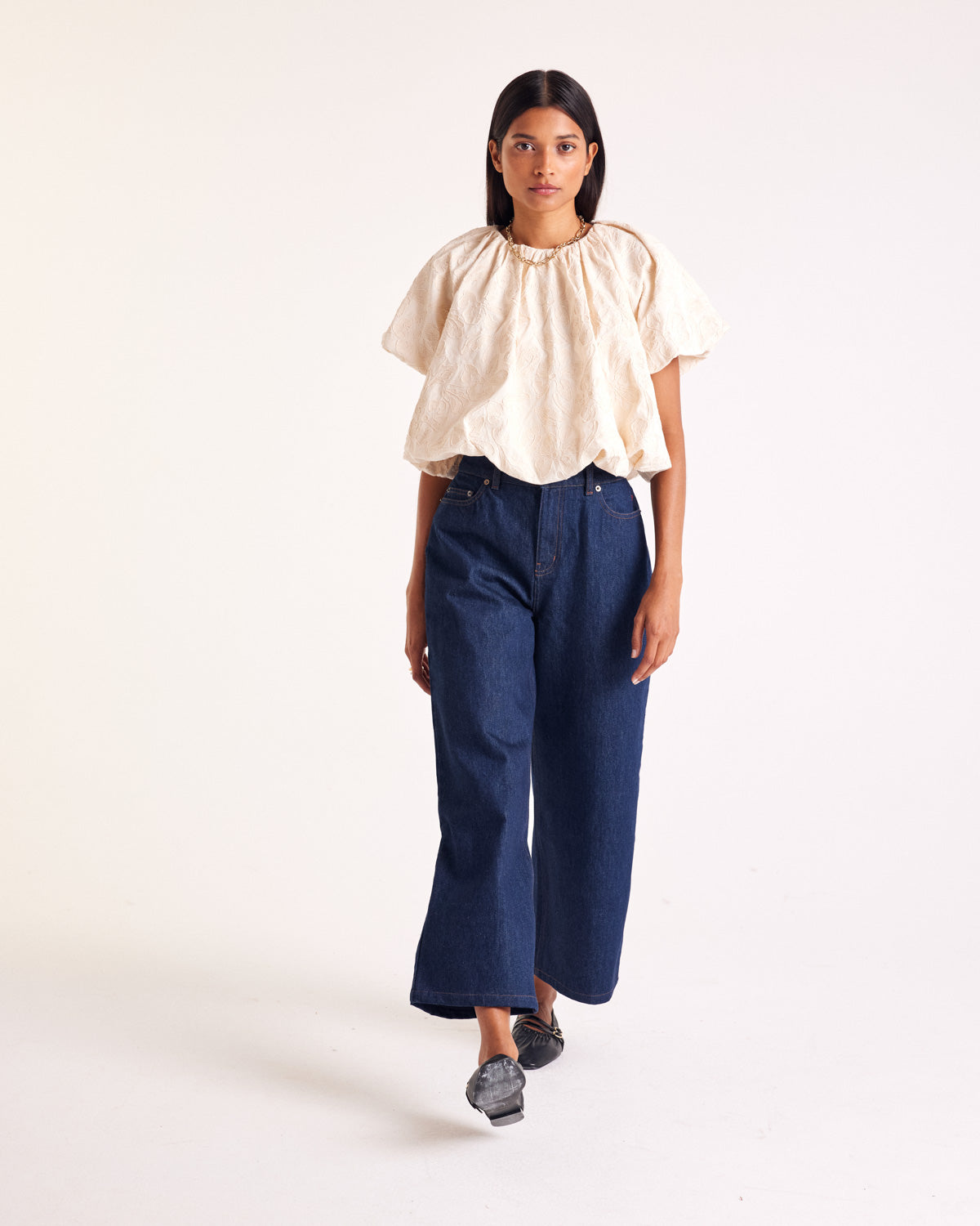 Blouse Isaure broderie écru