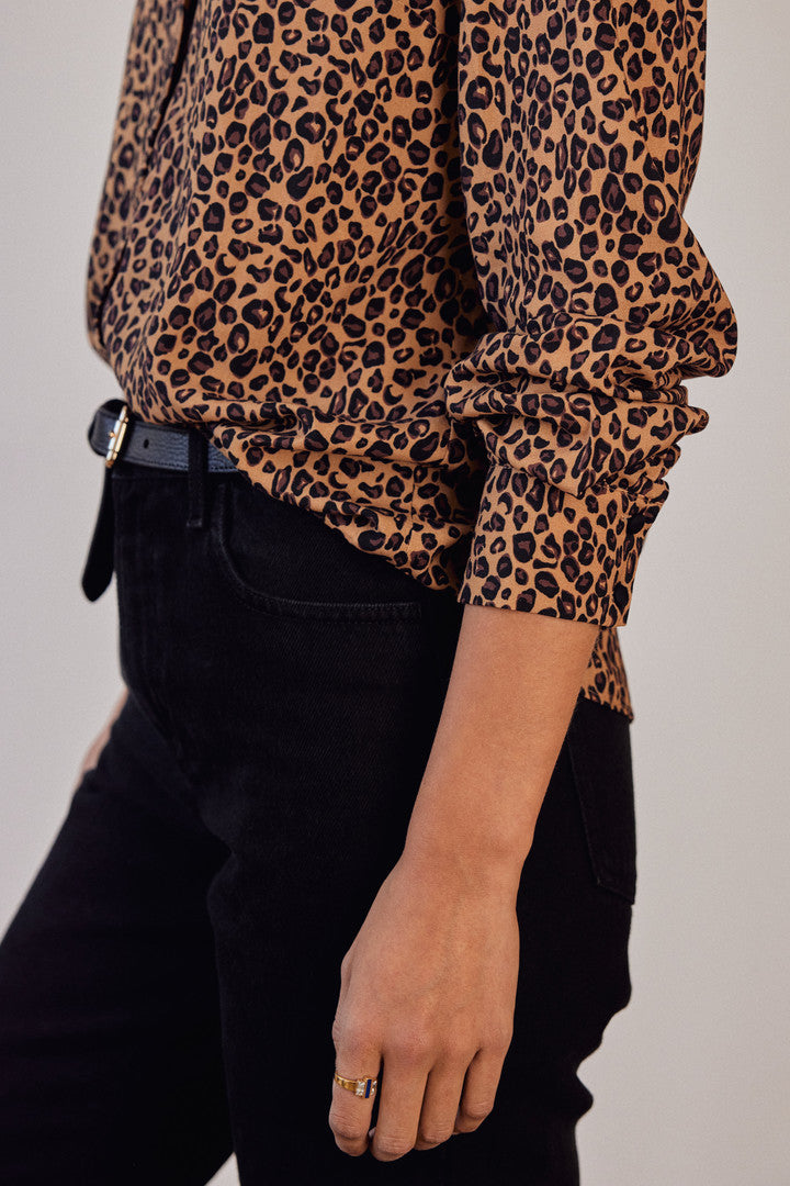 Chemise George léopard