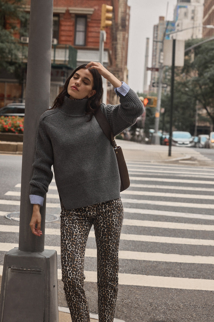 Pull Maël gris