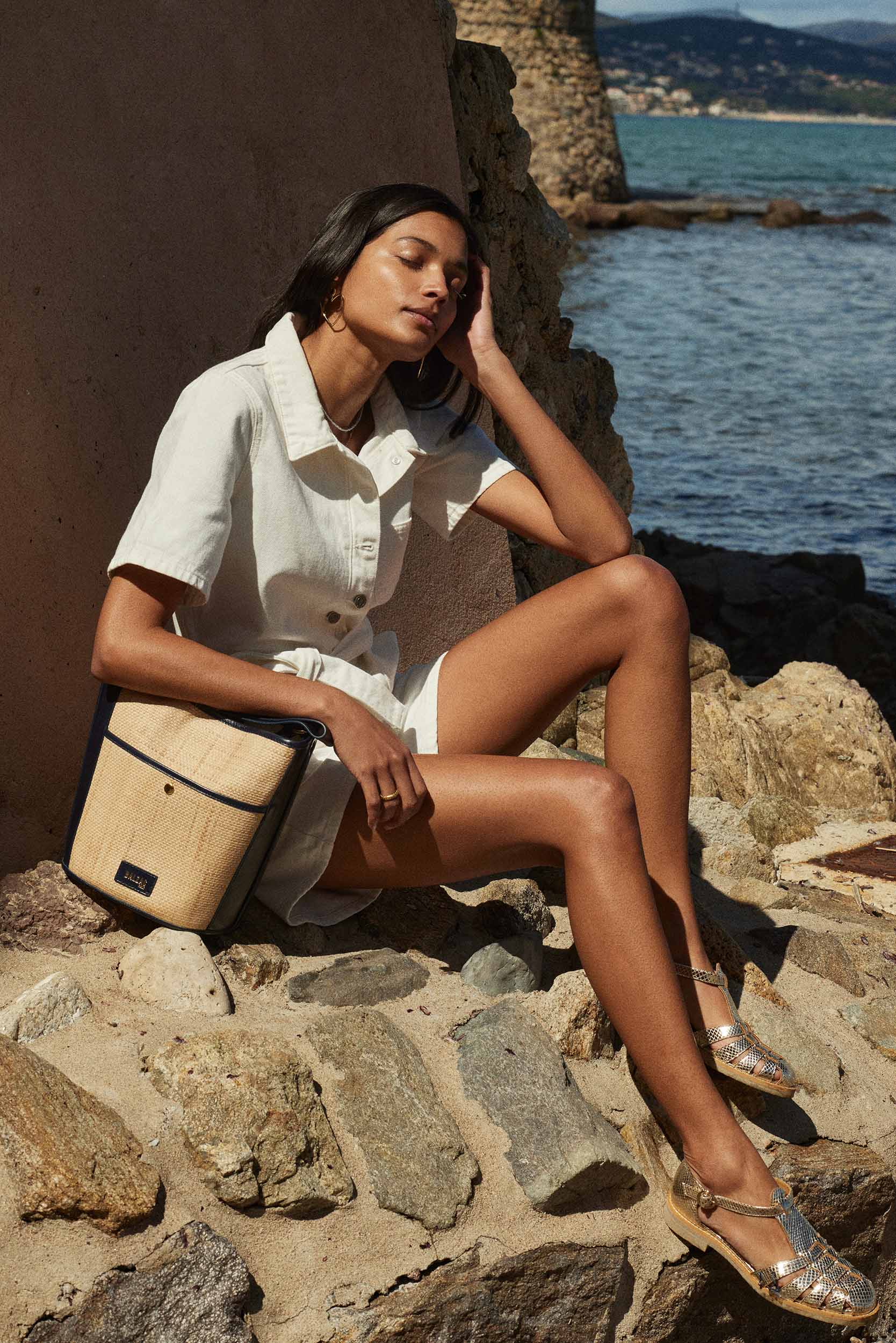 Sandales Théoline doré