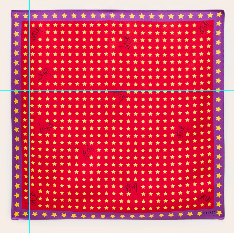 Foulard Kelly étoiles