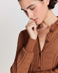 Cardigan Melissa cannelle