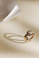Bague Sorya doré