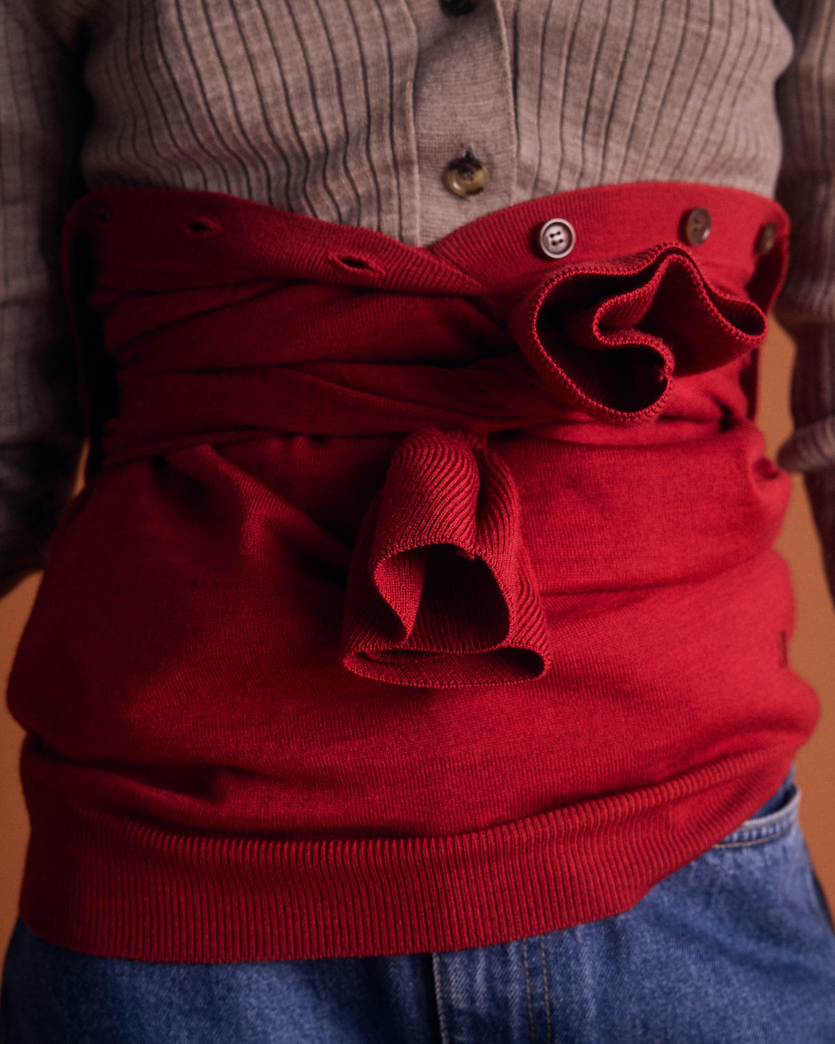 Pull Sonia rouge