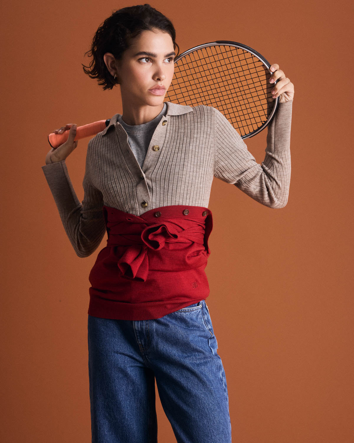 Cardigan Rosalia beige