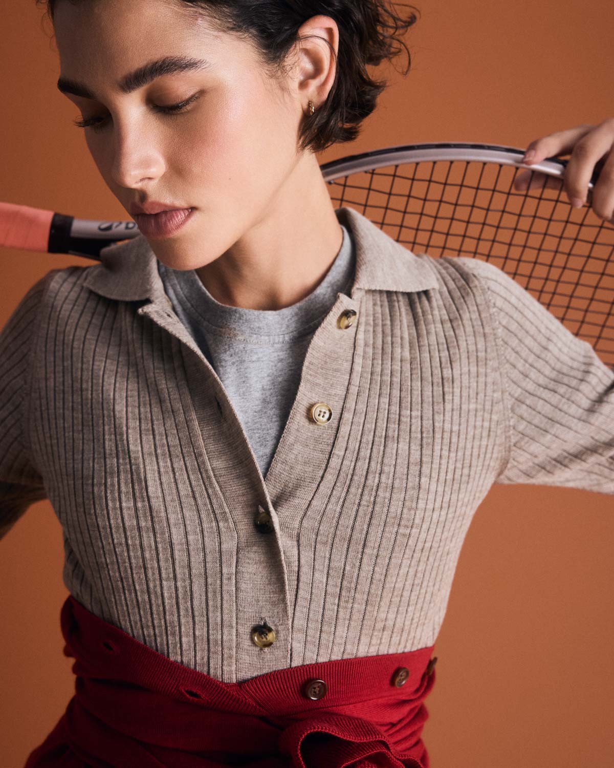 Cardigan Rosalia beige