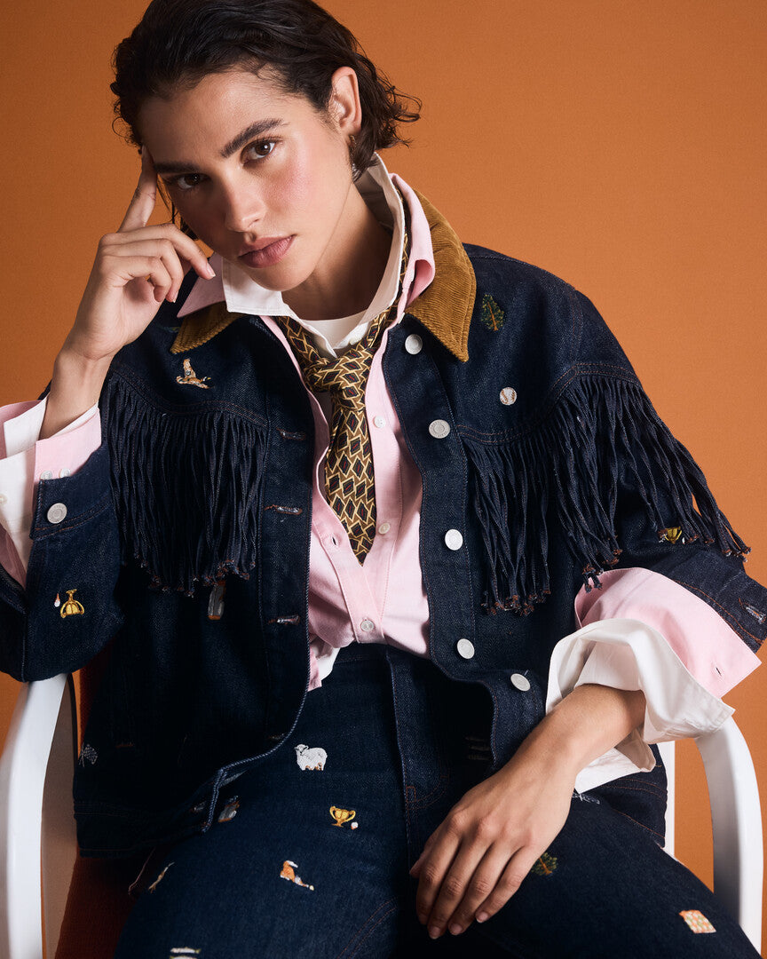 Chemise Liseron rose dragé