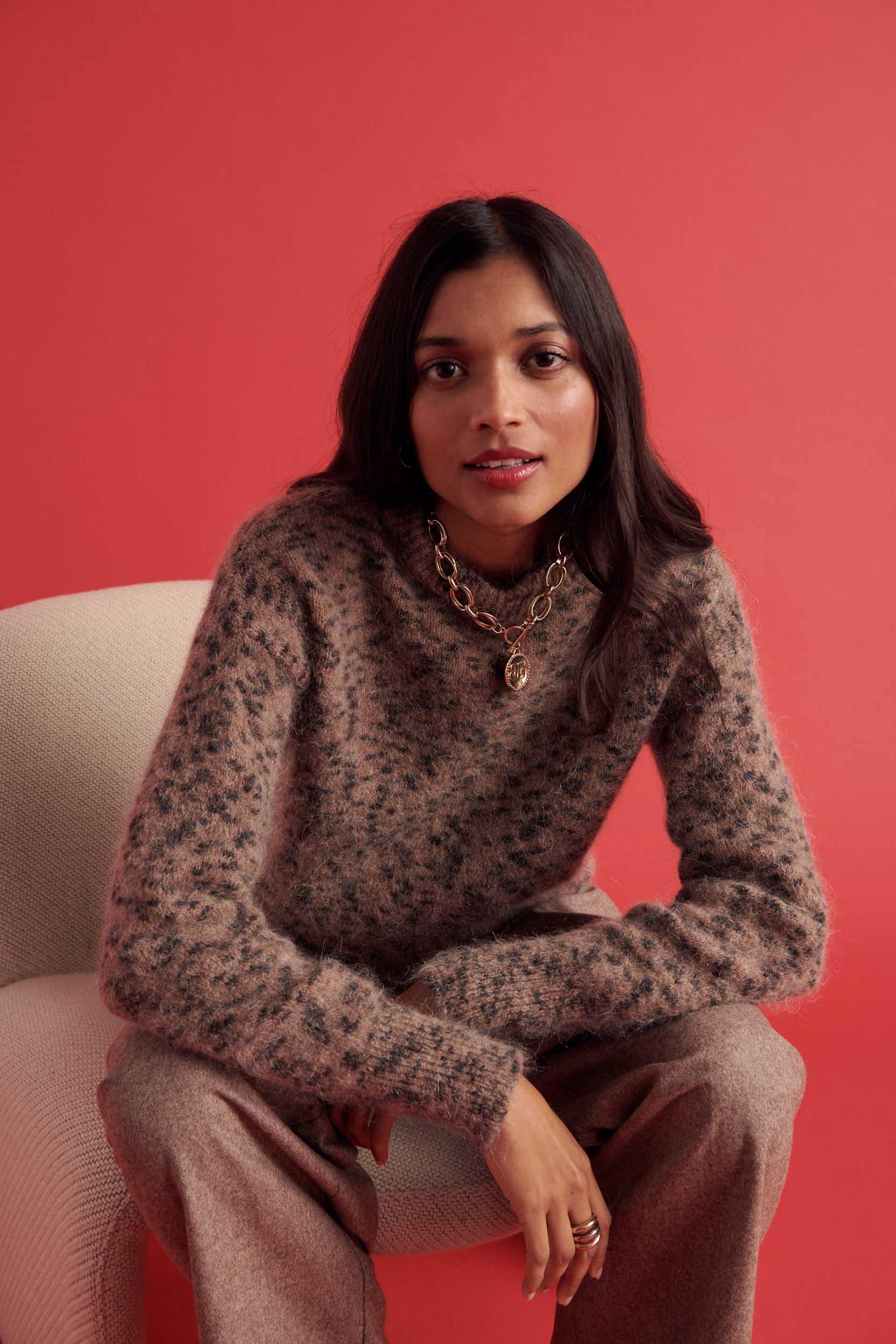 Pull Doudou guépard tacheté