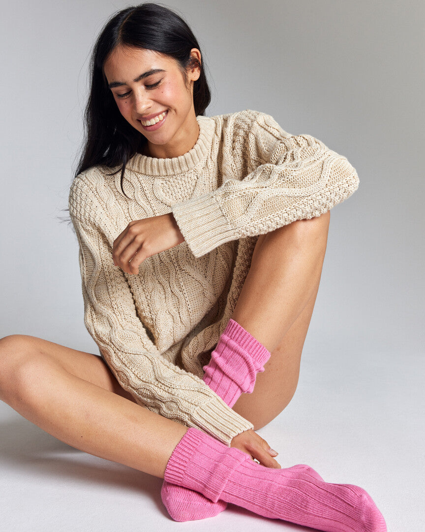 Pull Chandler écru