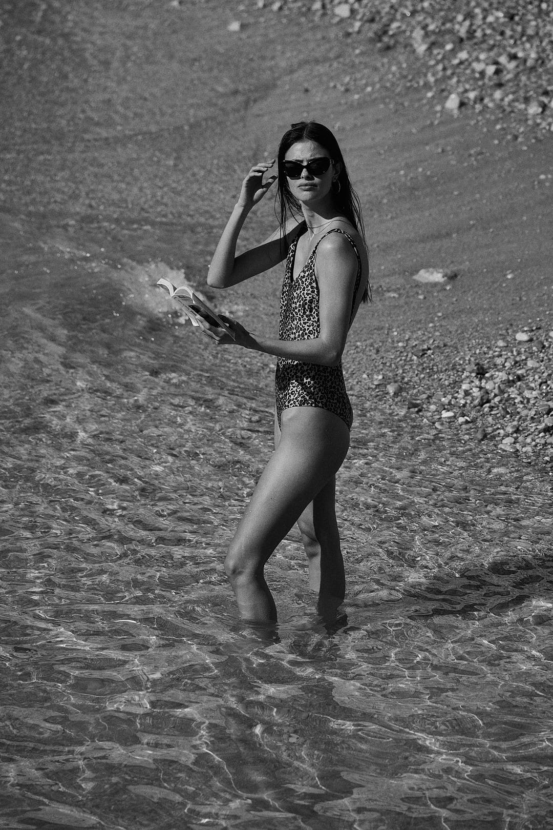 Maillot de bain Emma imprimé léopard