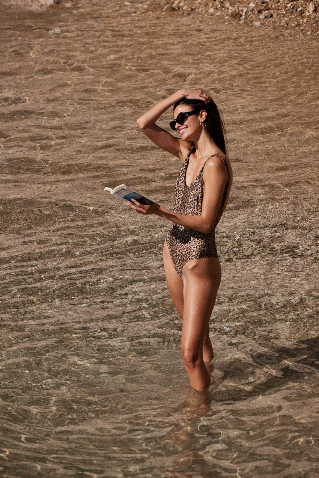 Maillot de bain Emma imprimé léopard