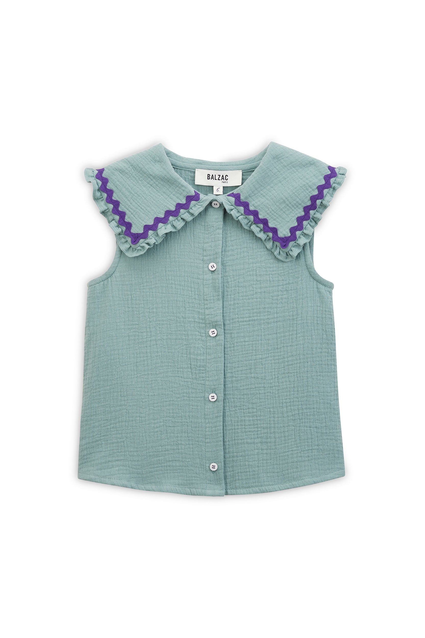 Chemise Perle vert d'eau