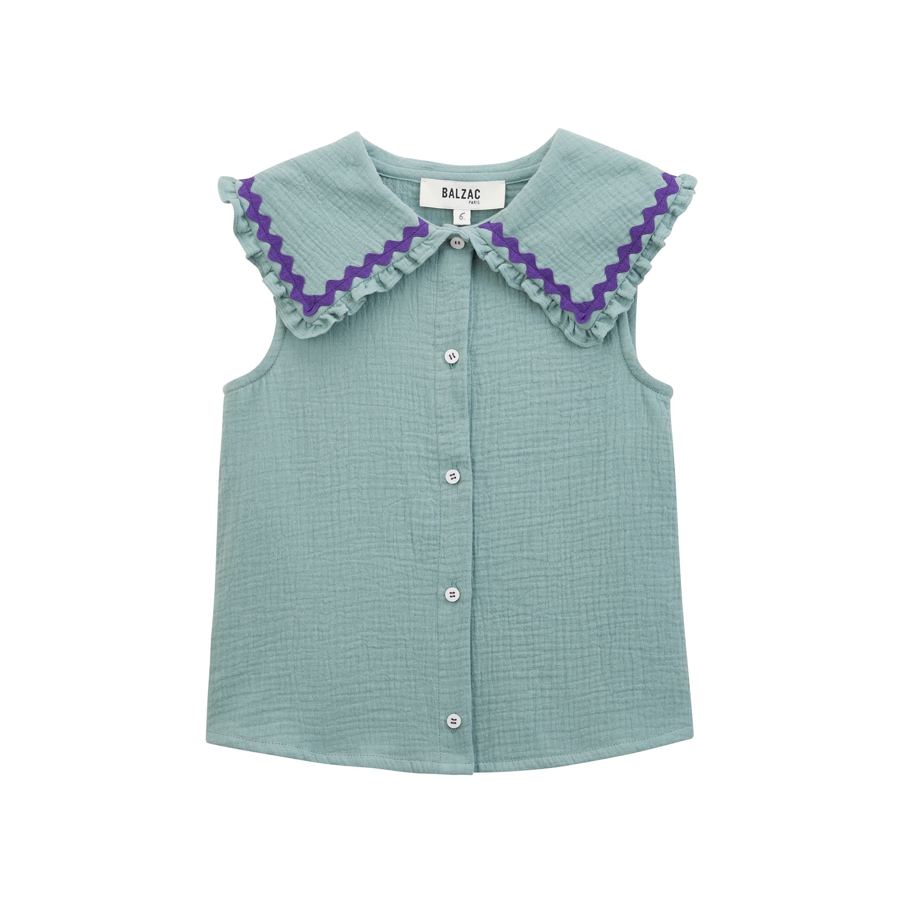 Chemise Perle vert d'eau