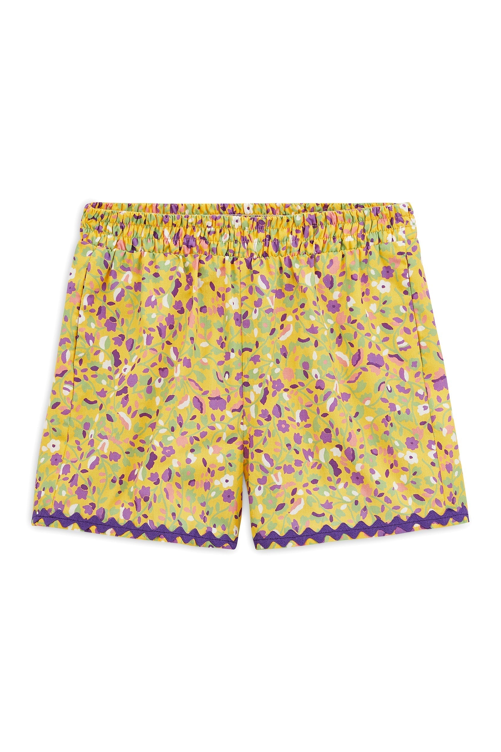 Short Curieux imprimé kyrielle de fleurs