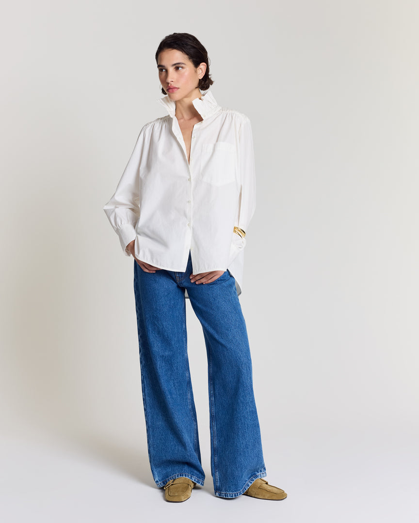 Chemise Léonor blanc naturel