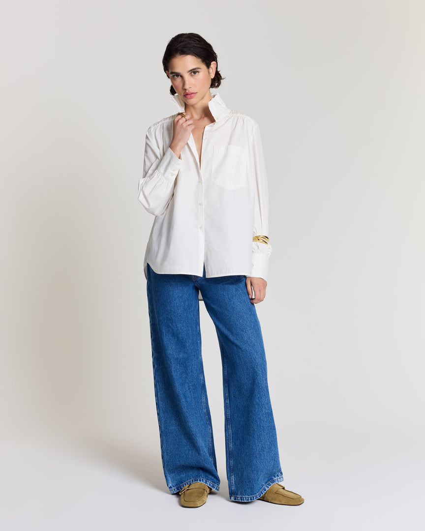 Chemise Léonor blanc naturel