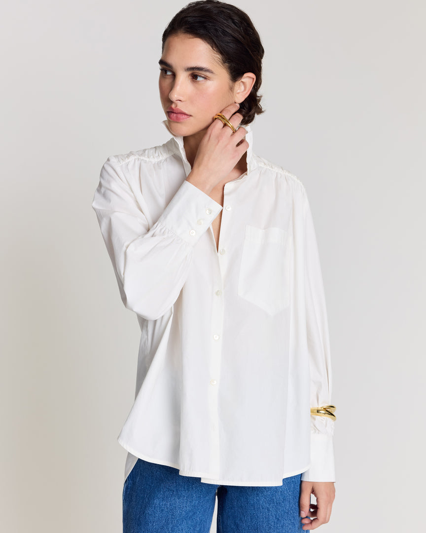 Chemise Léonor blanc naturel
