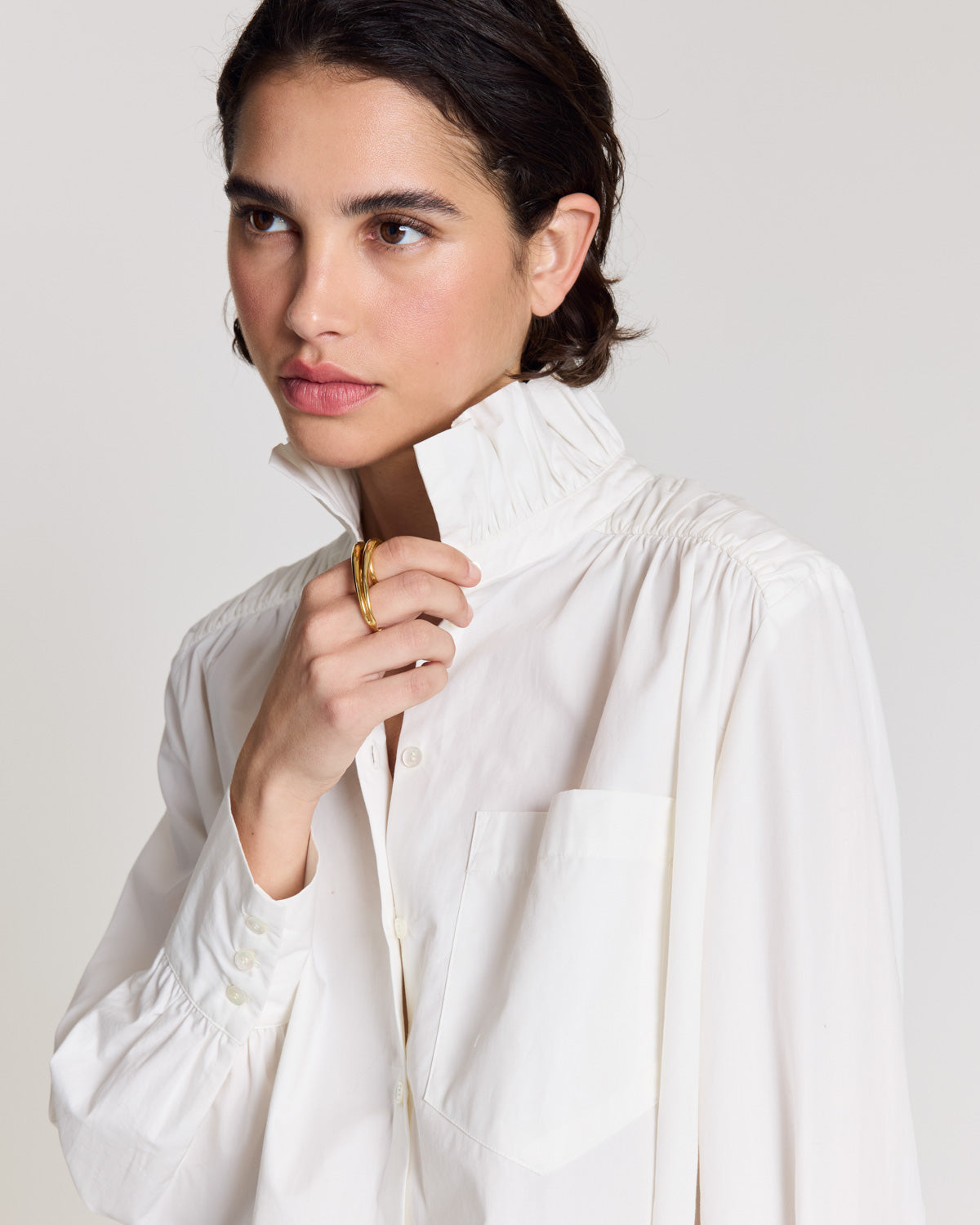 Chemise Léonor blanc naturel