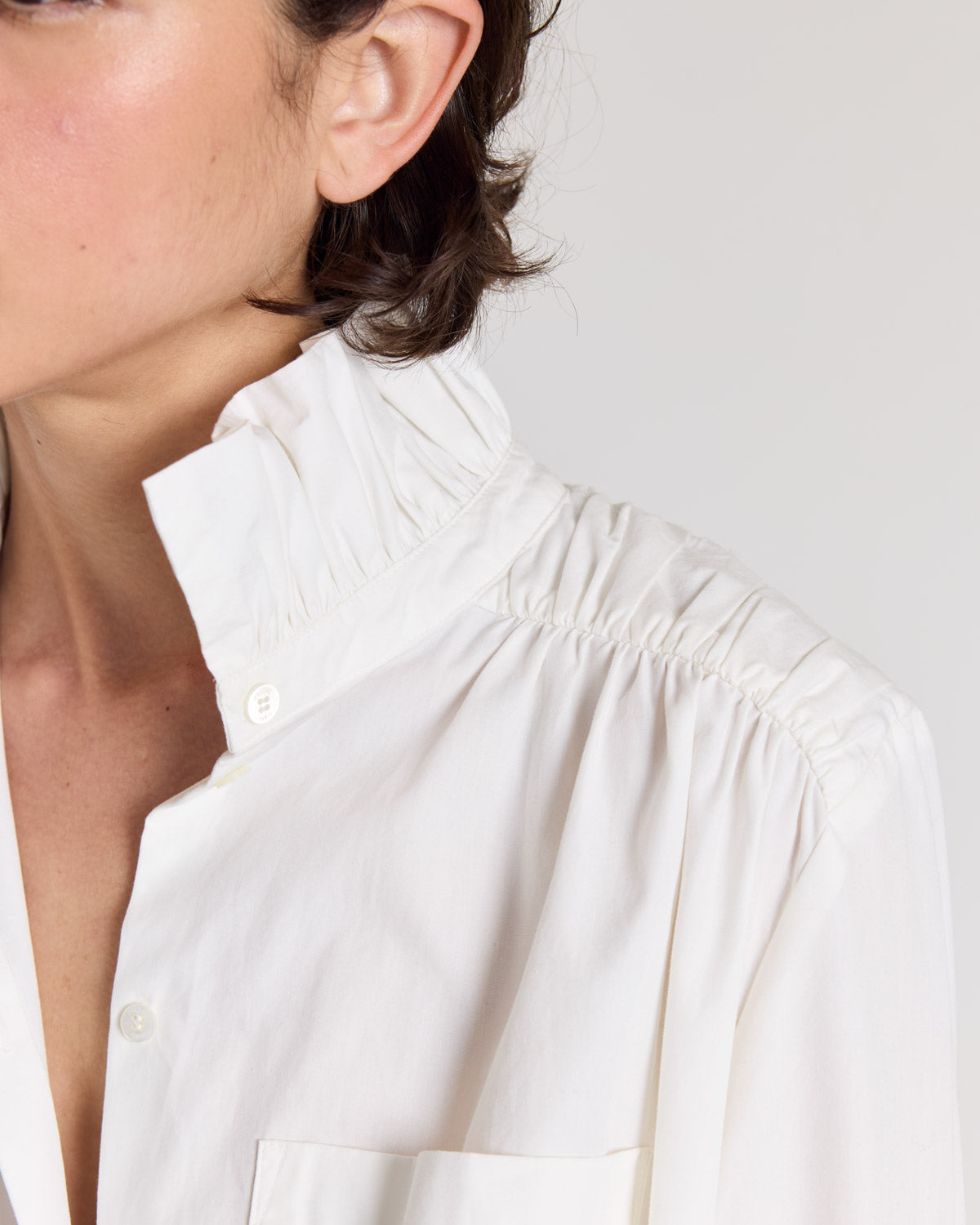 Chemise Léonor blanc naturel