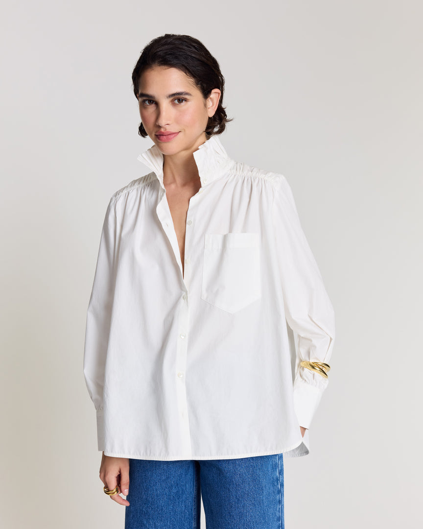 Chemise Léonor blanc naturel