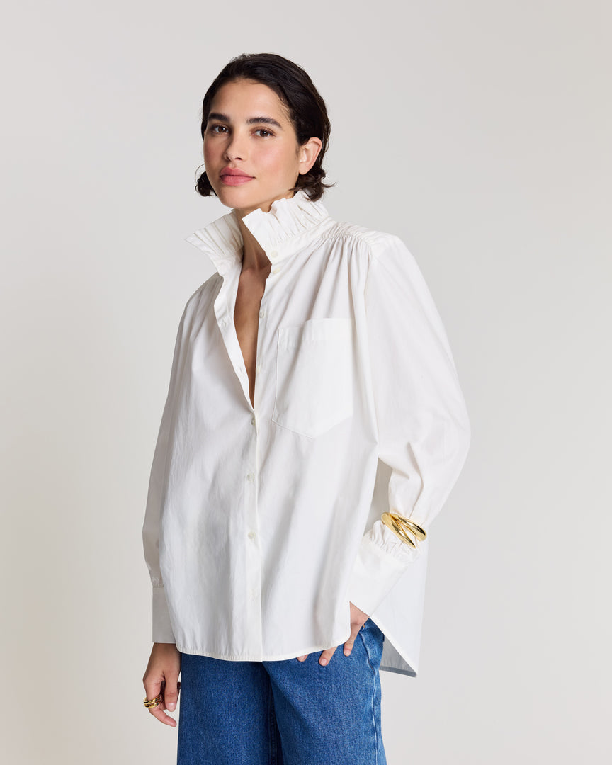 Chemise Léonor blanc naturel