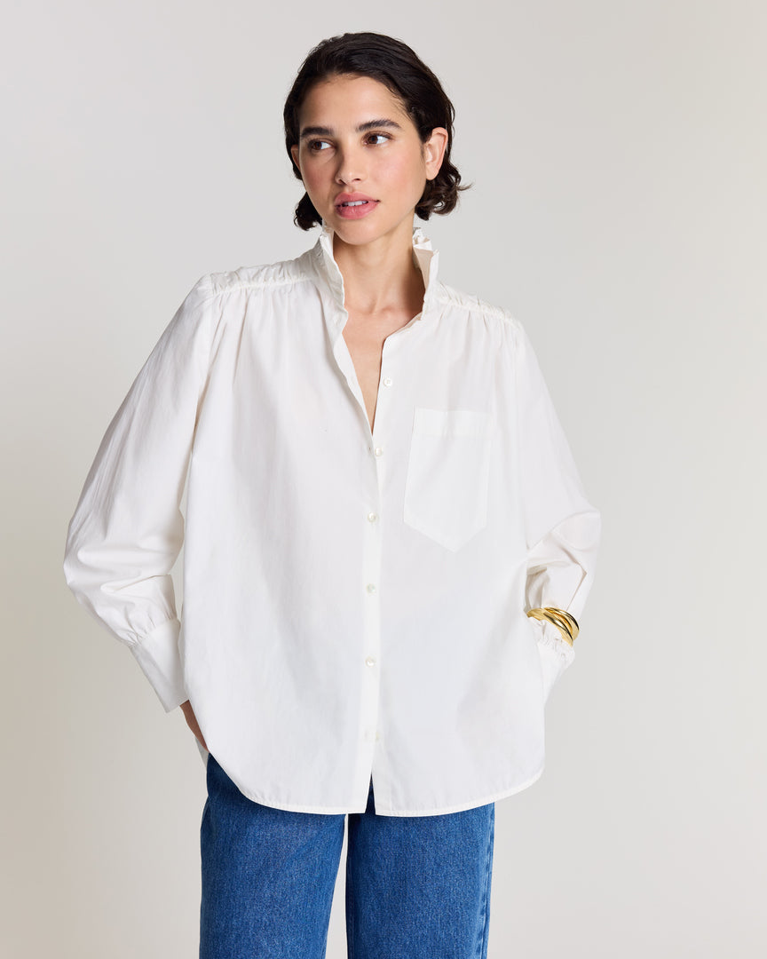 Chemise Léonor blanc naturel