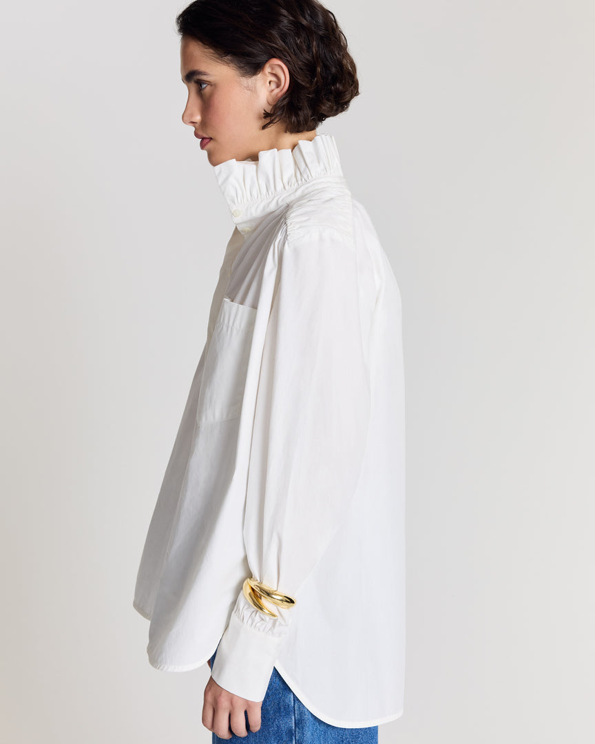 Chemise Léonor blanc naturel