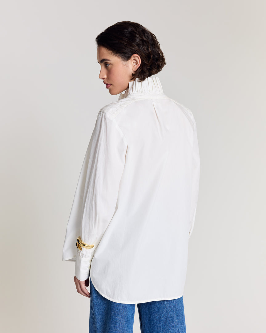 Chemise Léonor blanc naturel