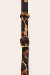 Ceinture Amour pony léopard caramel