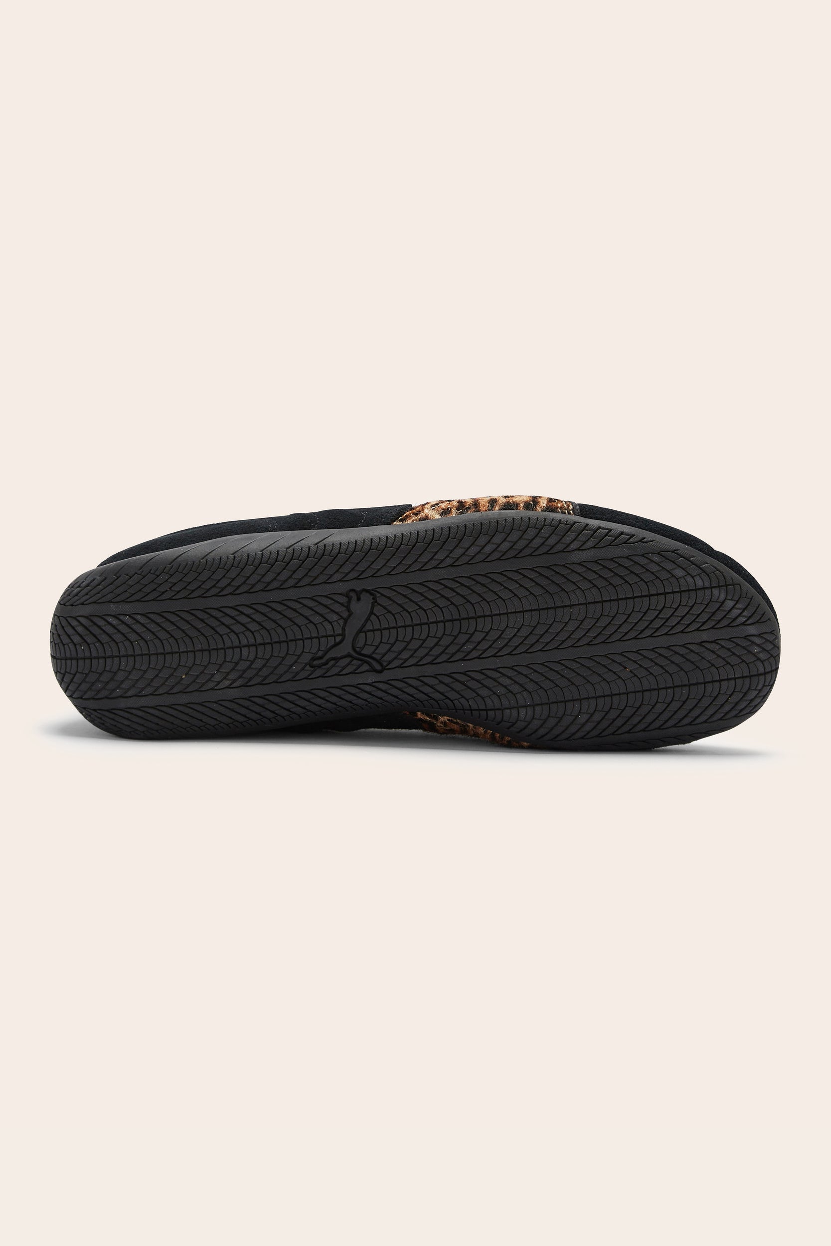 Baskets Speedcat noir et léopard - Puma X Courir X Balzac Paris