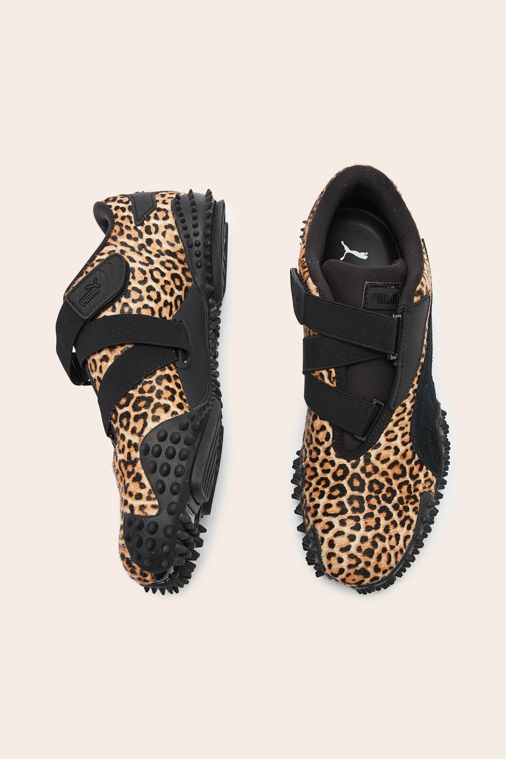 Baskets Mostro noir et léopard x Puma x Courir