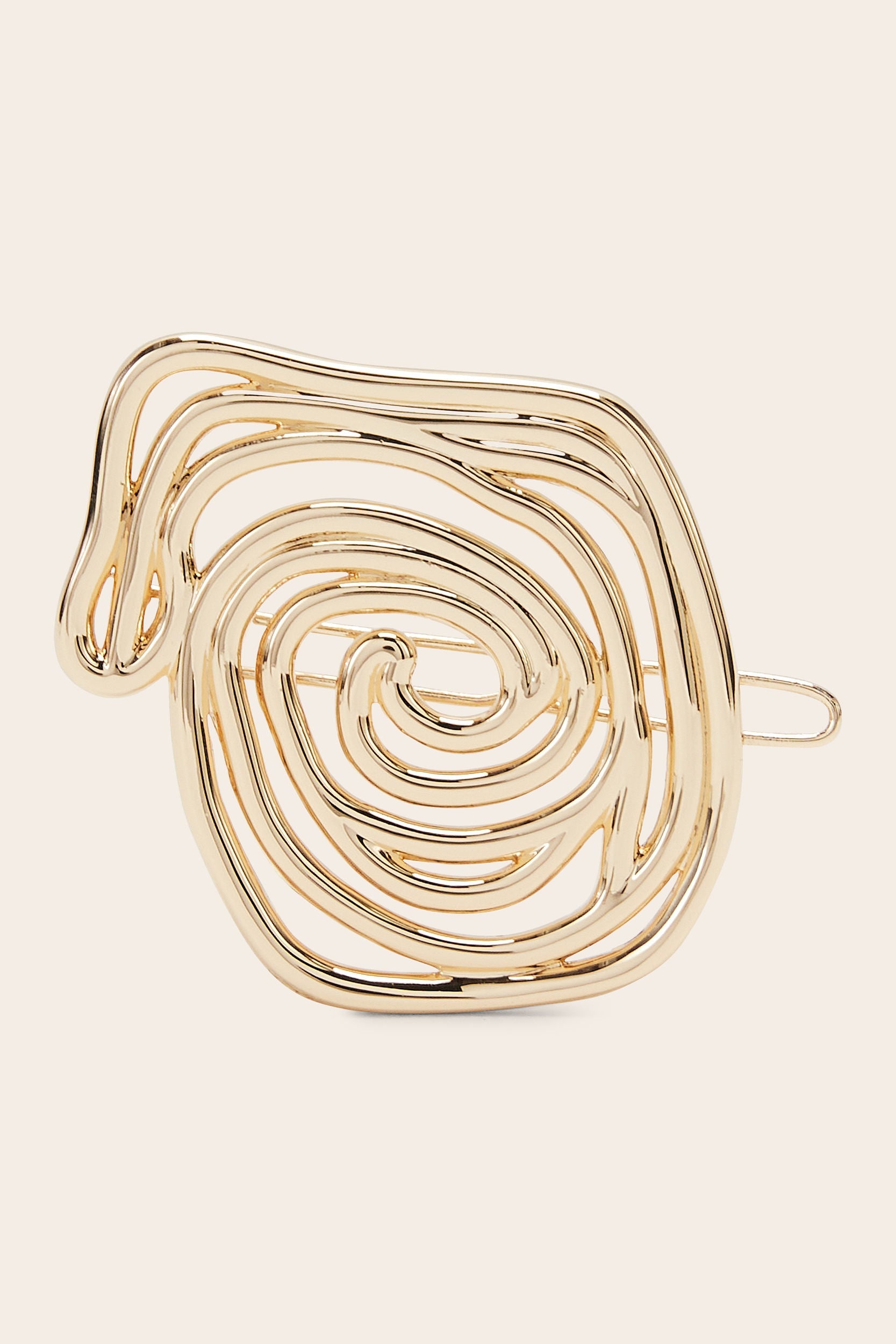 Barrette Aitana doré