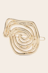 Barrette Aitana doré