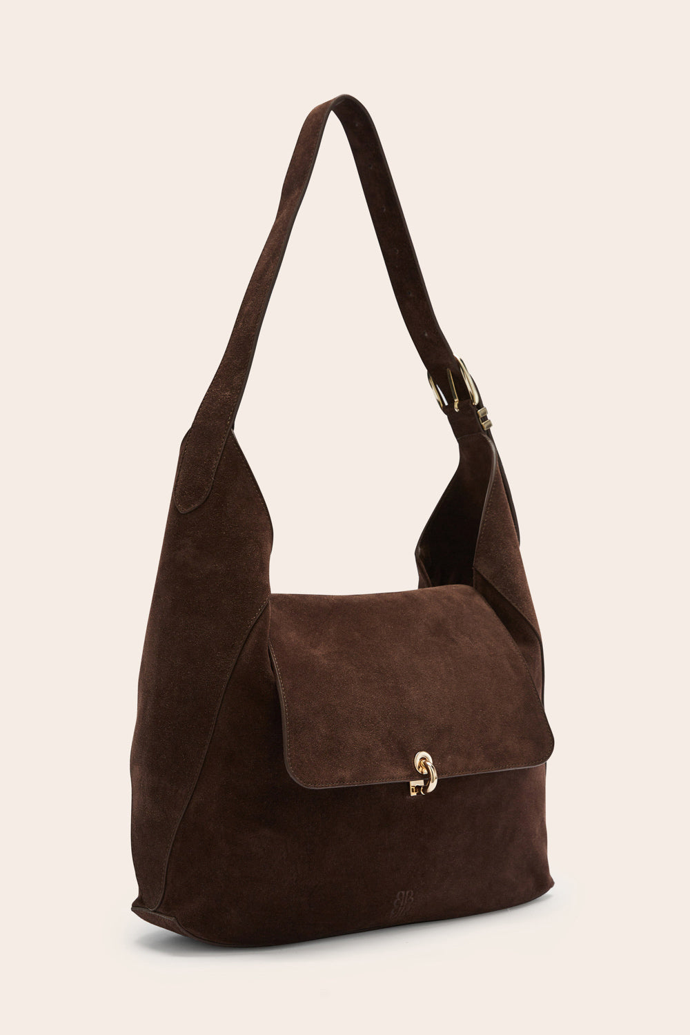 Sac Gala croûte de cuir moka