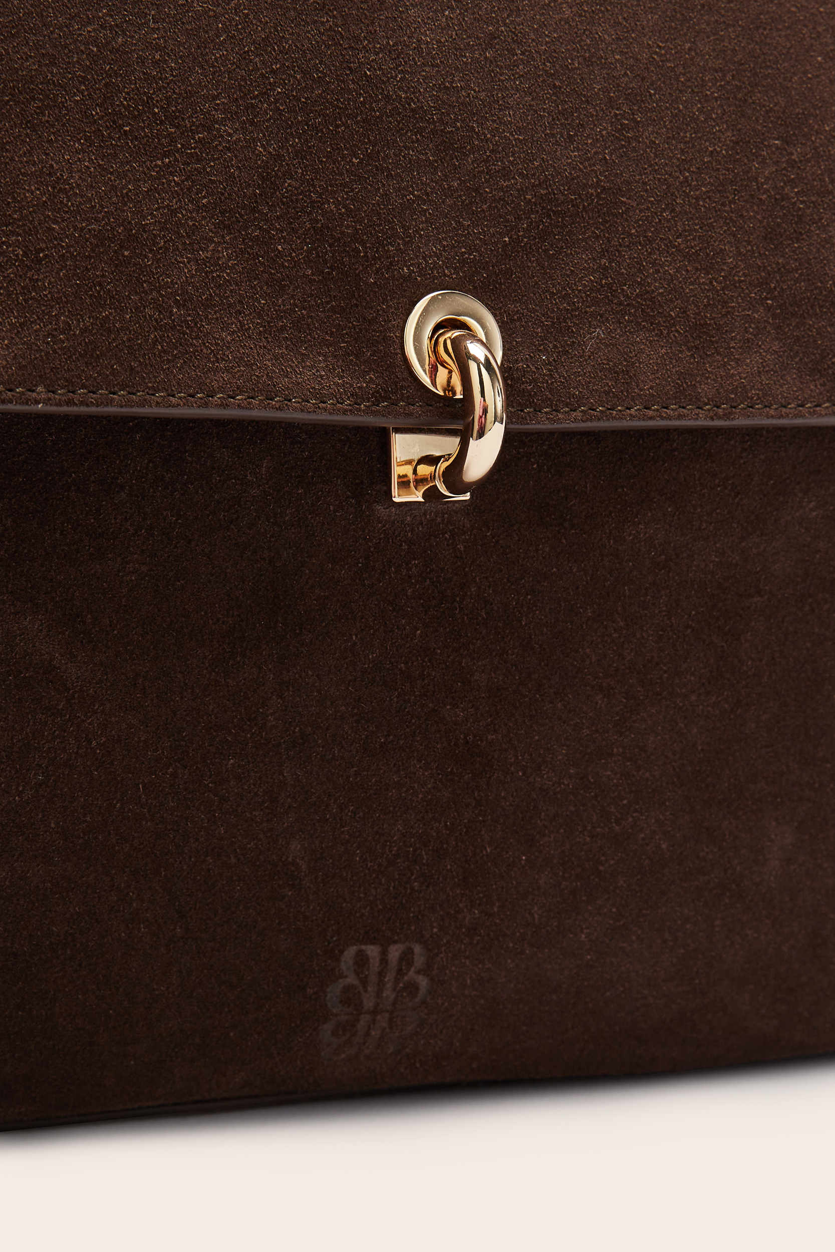 Sac Gala croûte de cuir moka