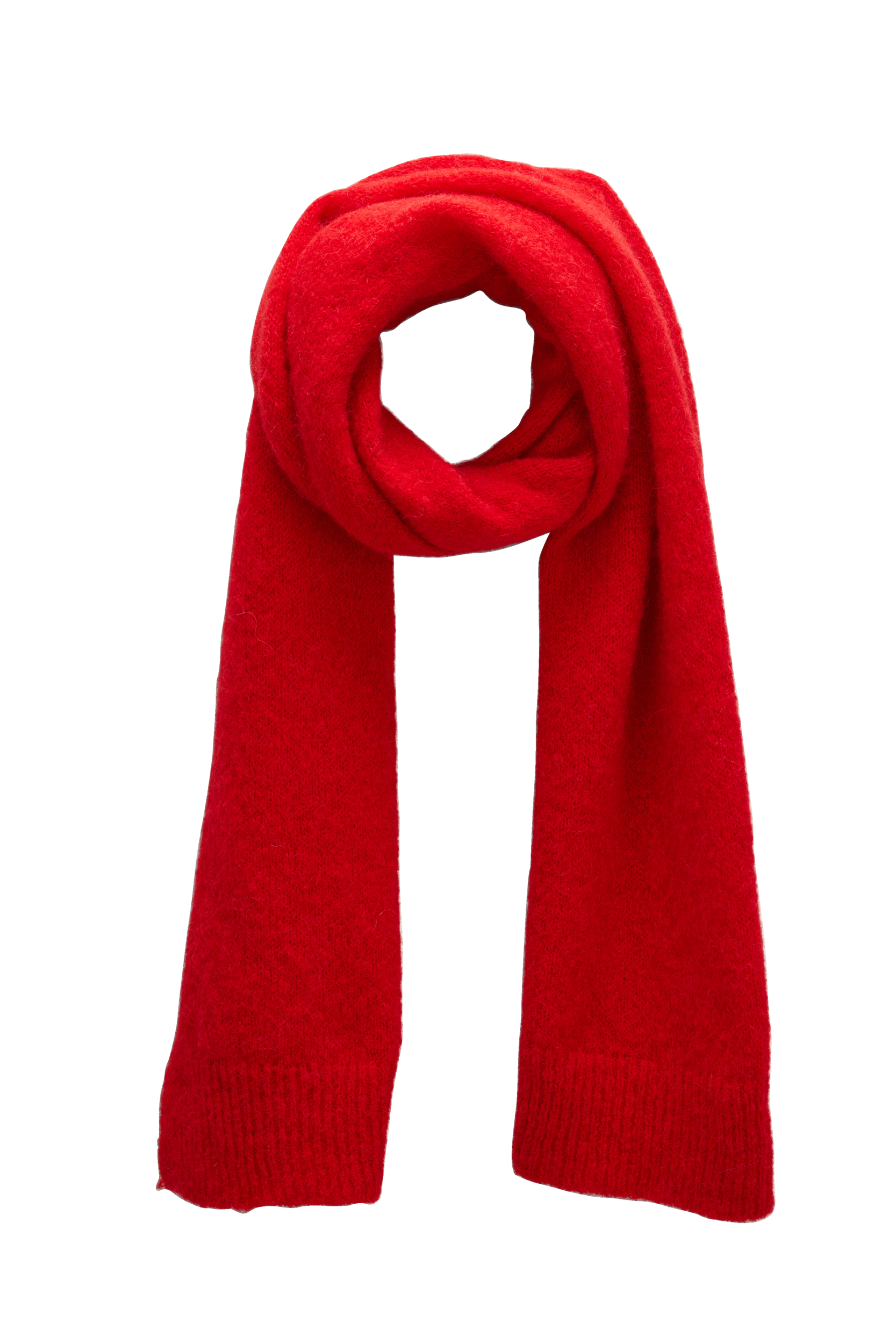 Écharpe Julien rouge vif