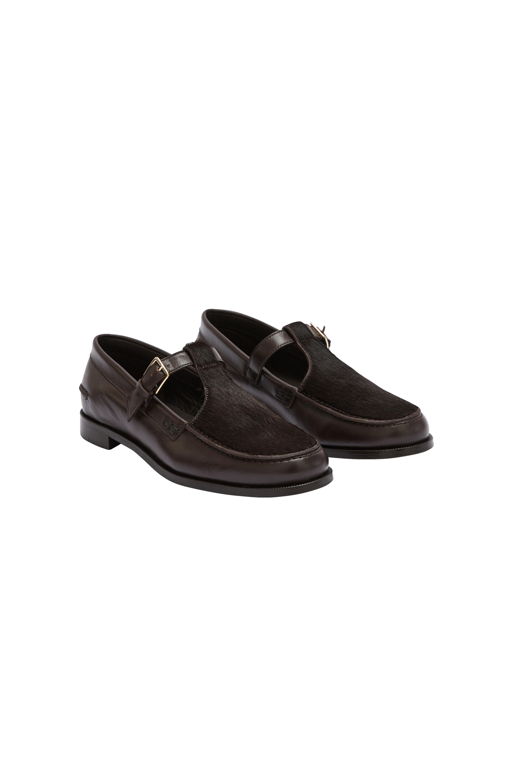 Mocassins Alban pony chocolat