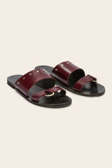 Sandales Iolanda lie de vin