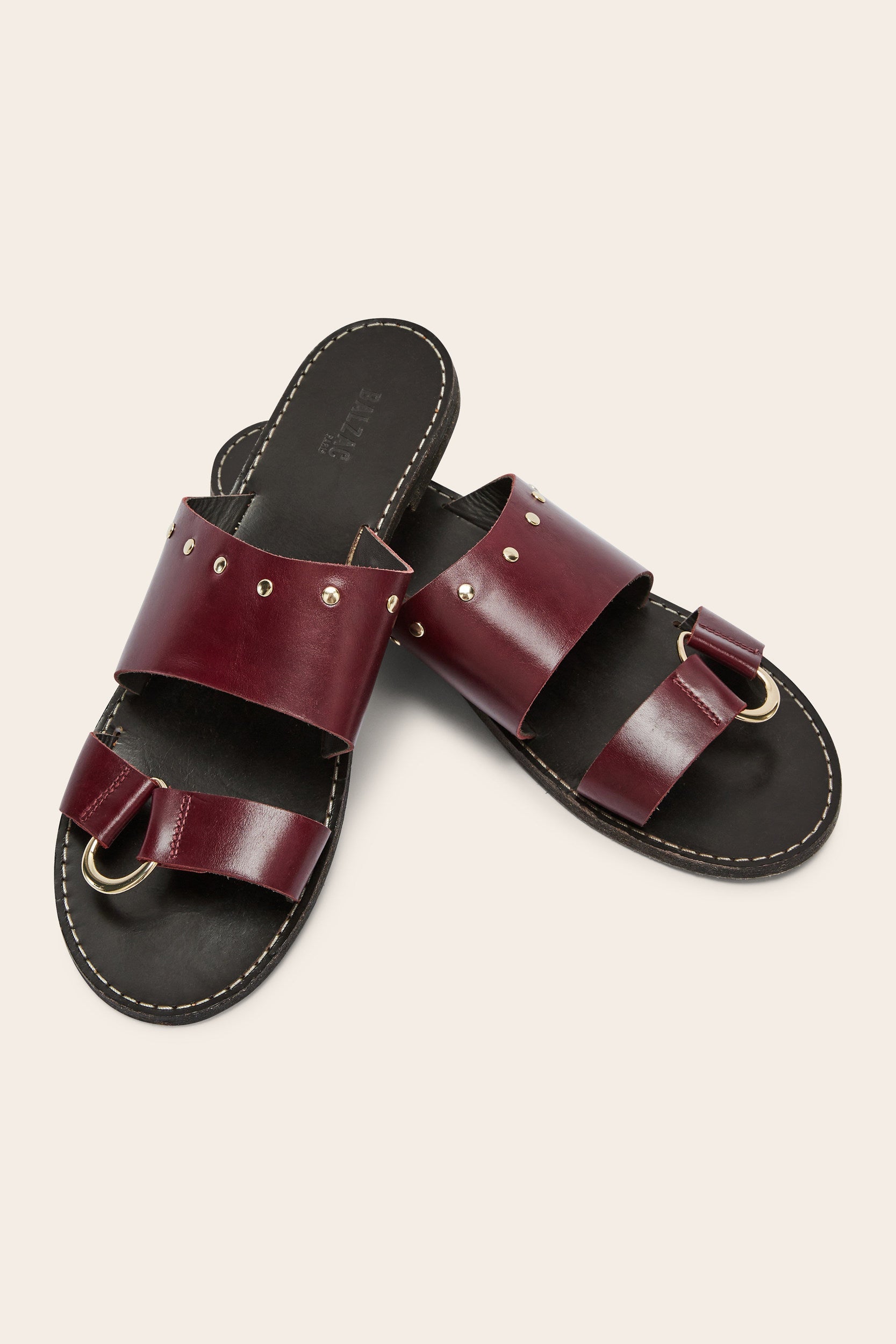 Sandales Iolanda lie de vin