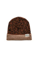 Bonnet Lou léopard fauve