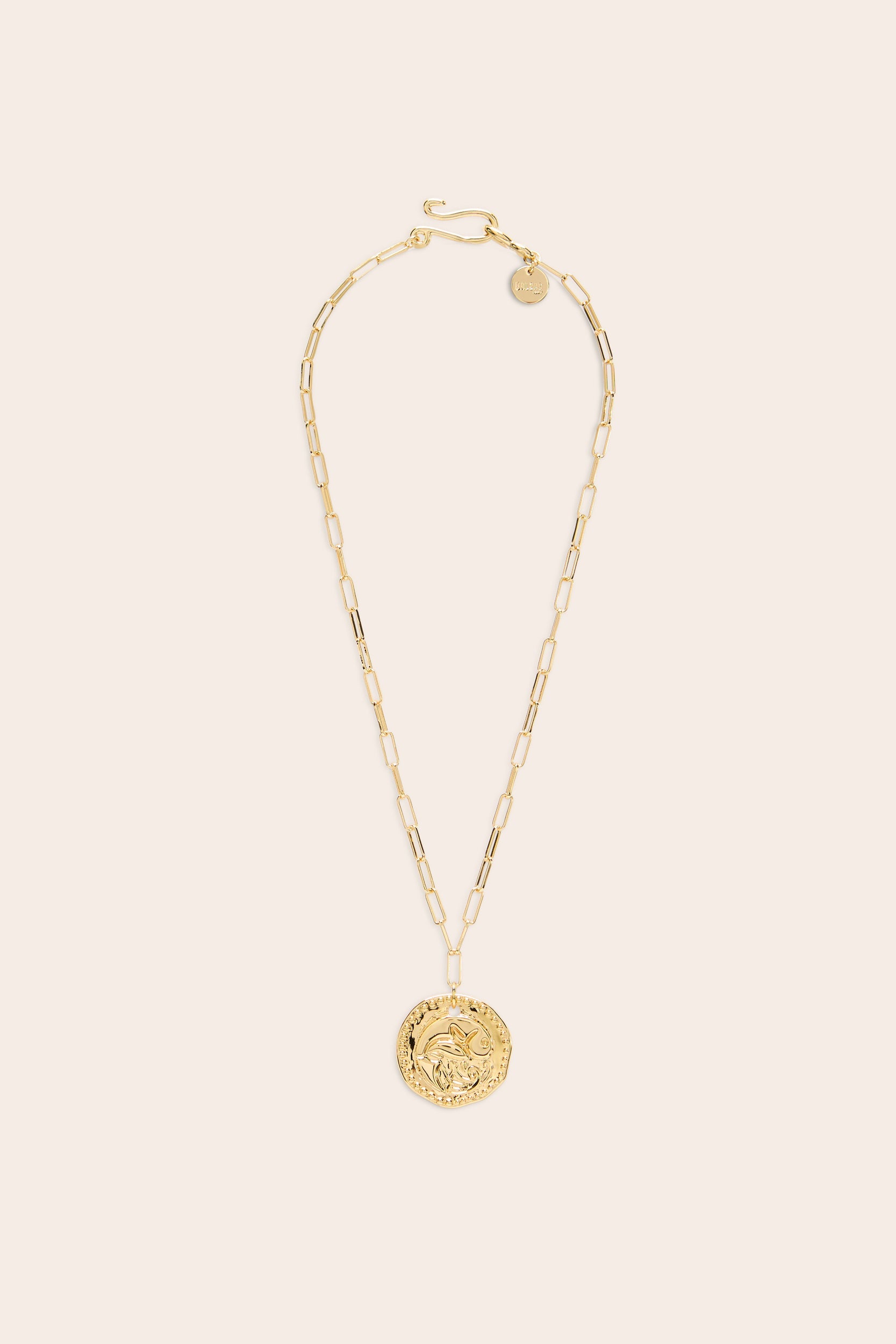 Collier Athéna doré