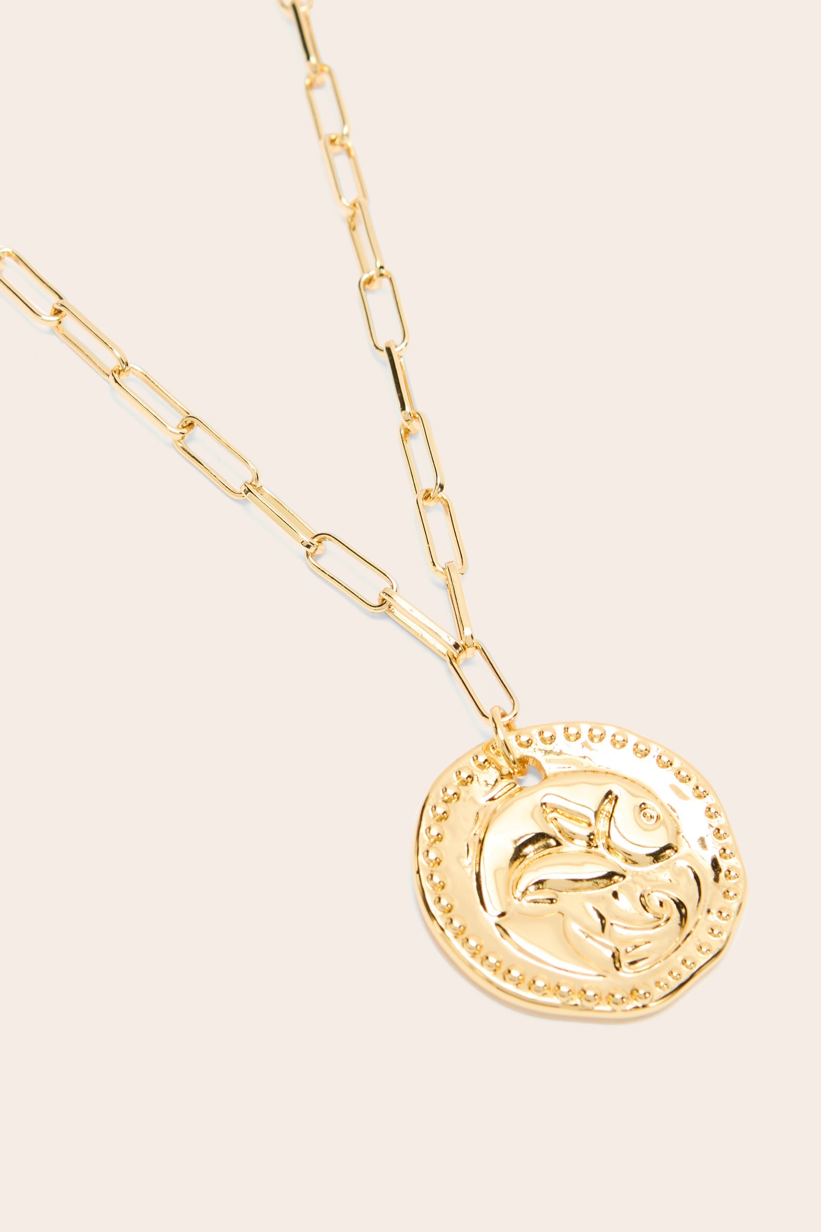 Collier Athéna doré