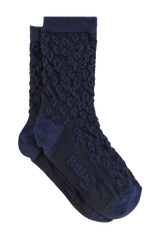 Chaussettes Anta bleu marine