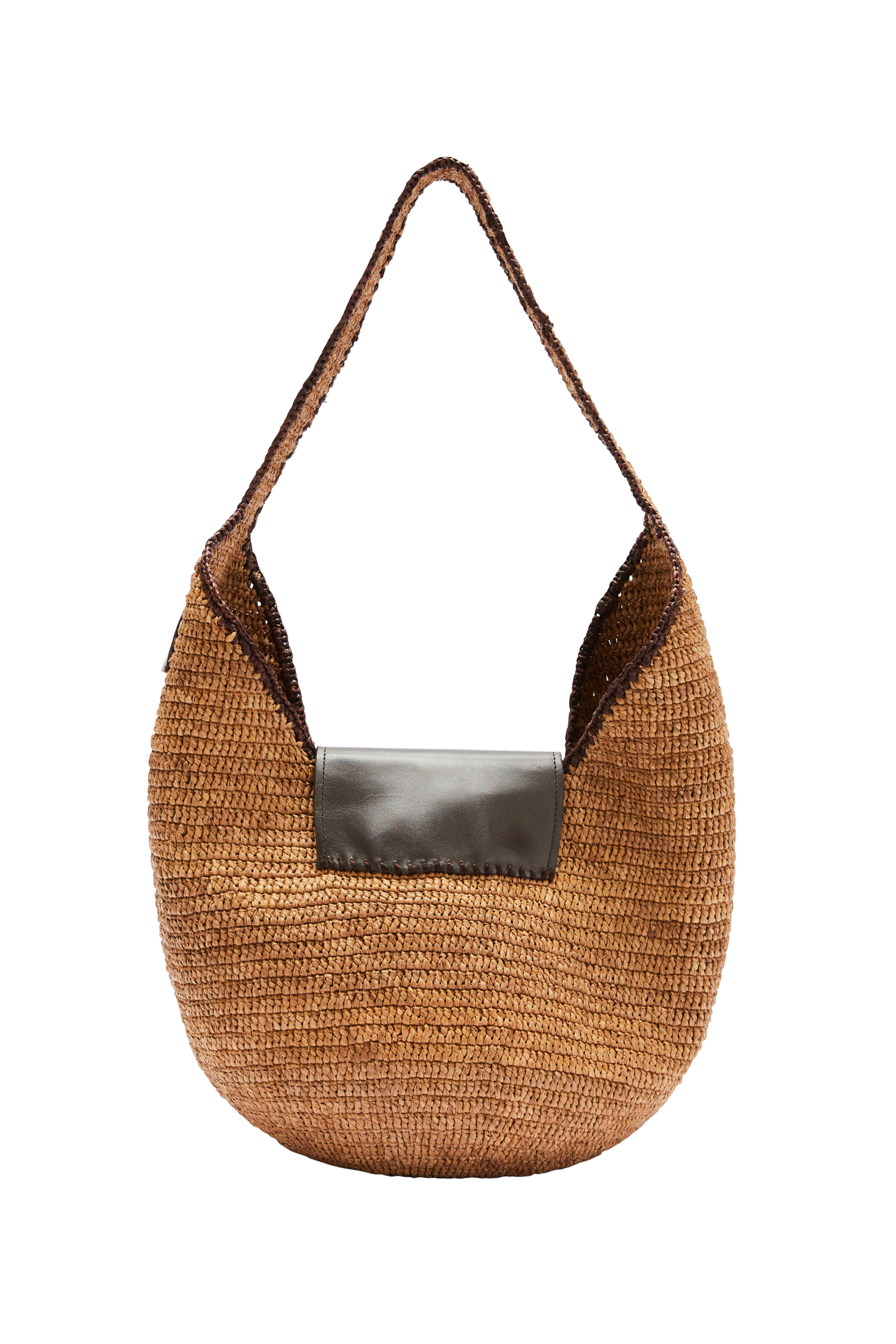 Panier Umbra raphia et chocolat