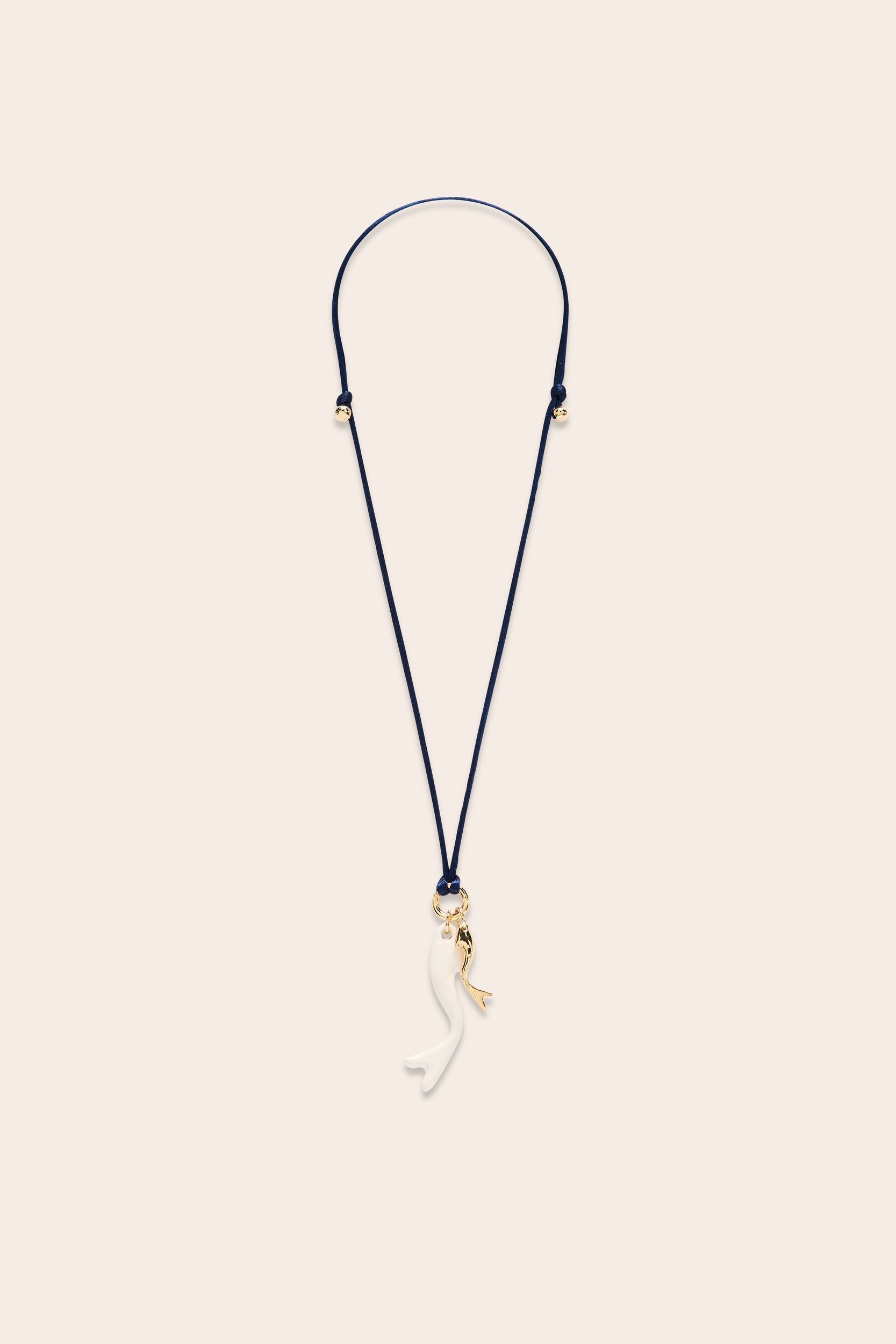 Collier Hippolyte poisson doré