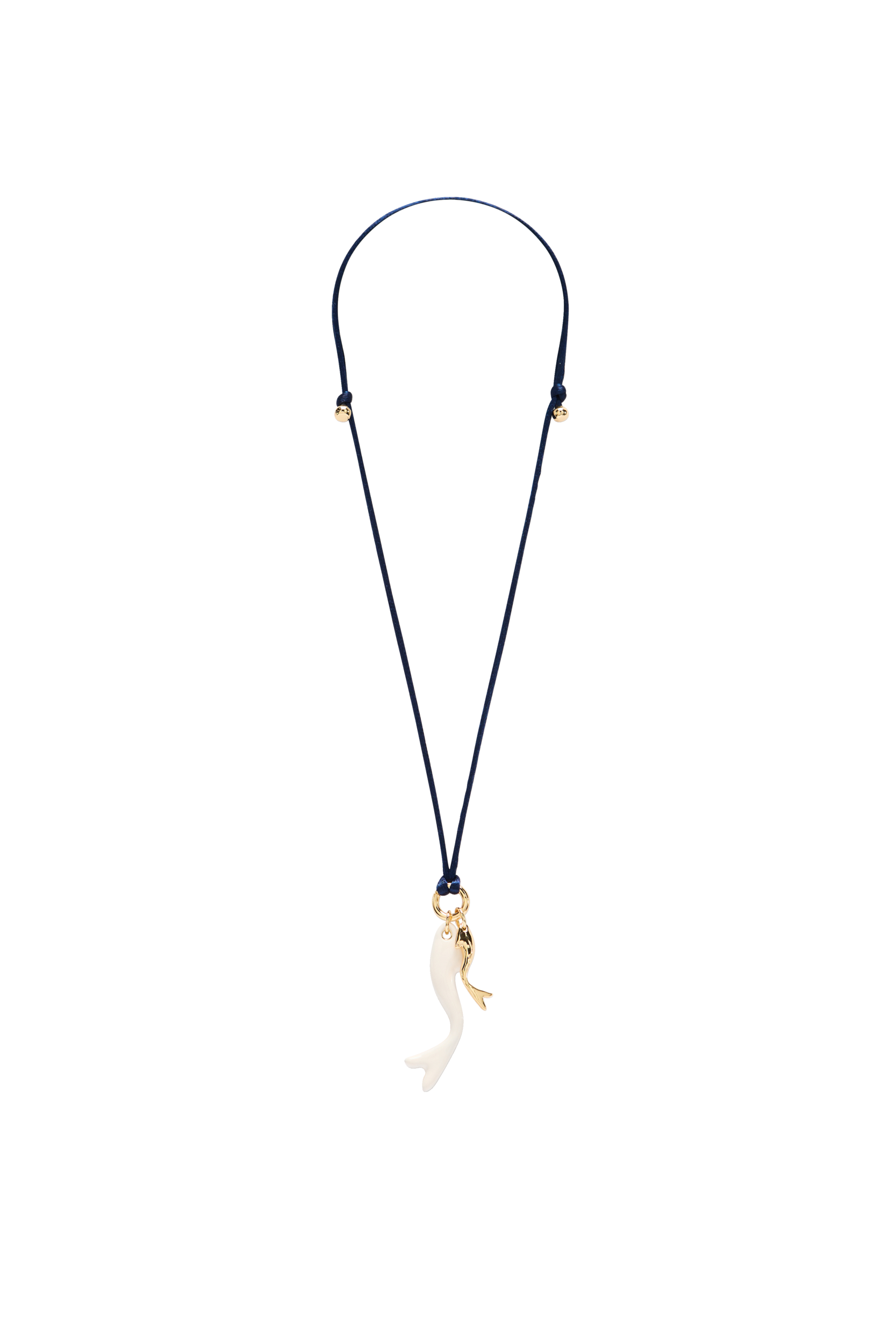 Collier Hippolyte poisson doré