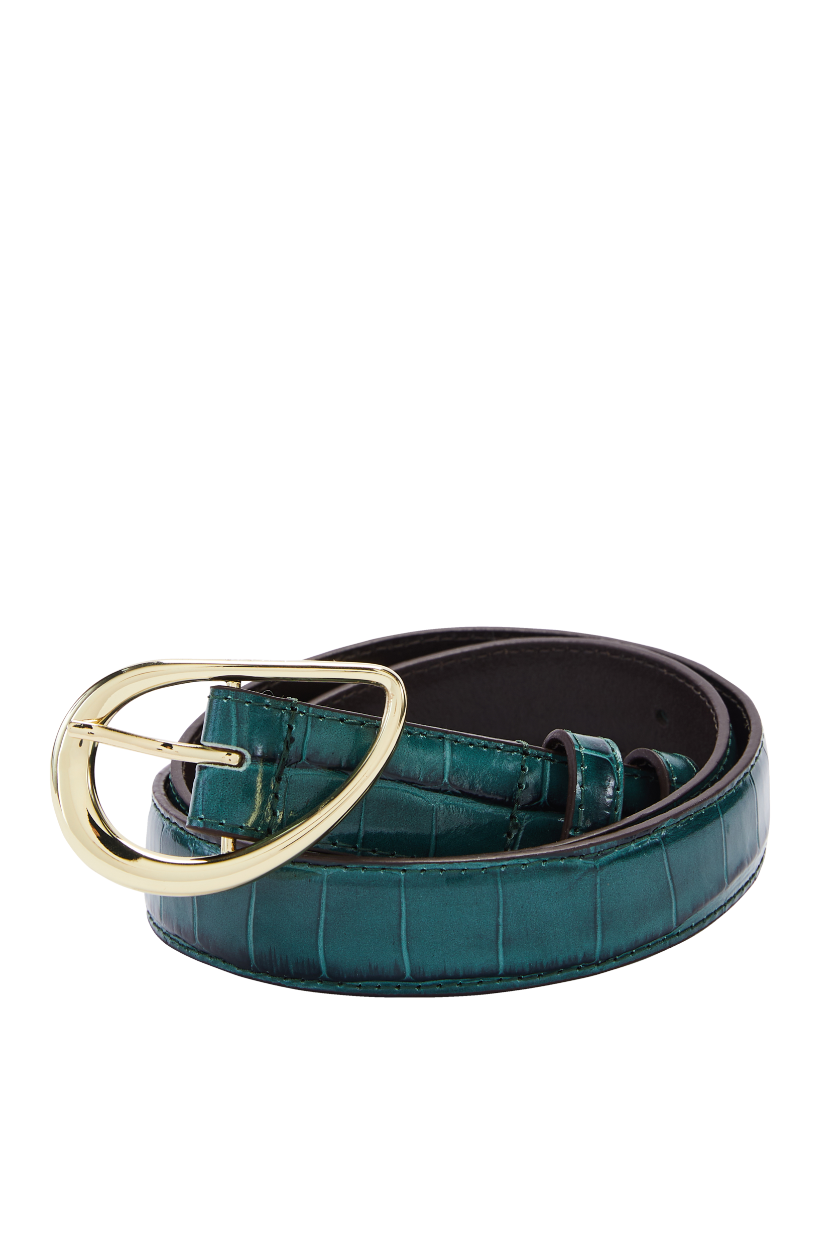 Ceinture Basma embossé emeraude