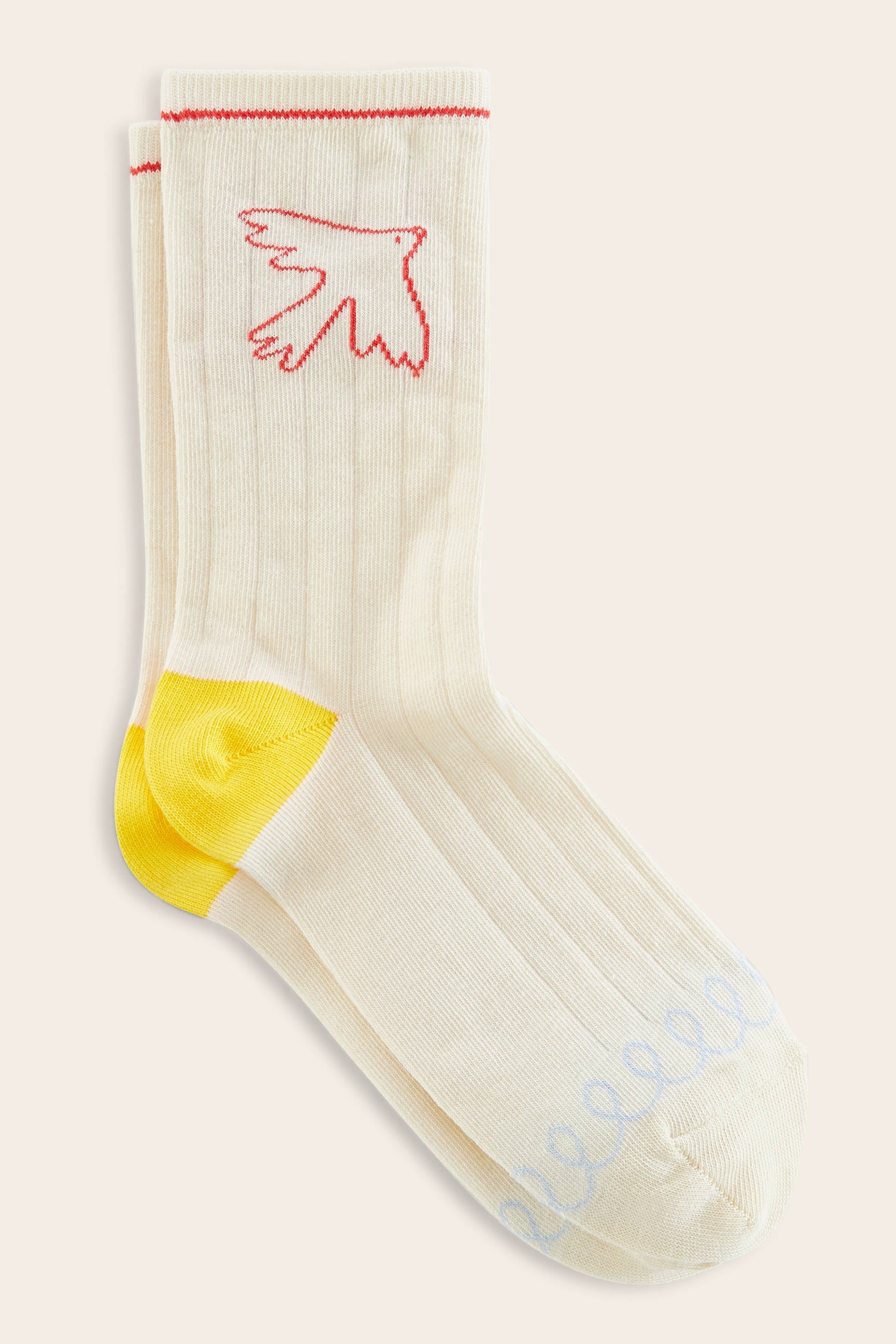 Chaussettes Ella écru