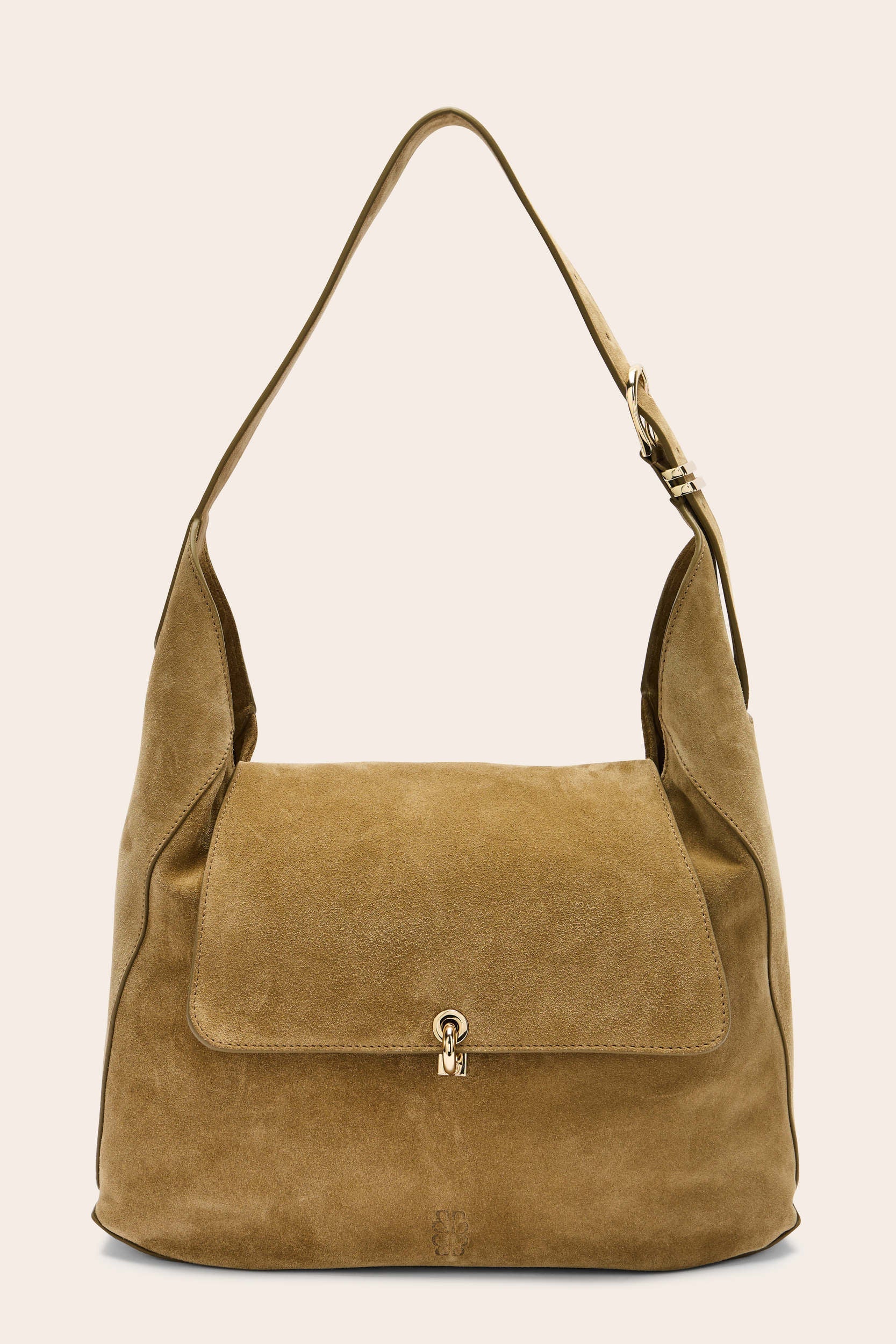 Sac Gala croûte de cuir kaki