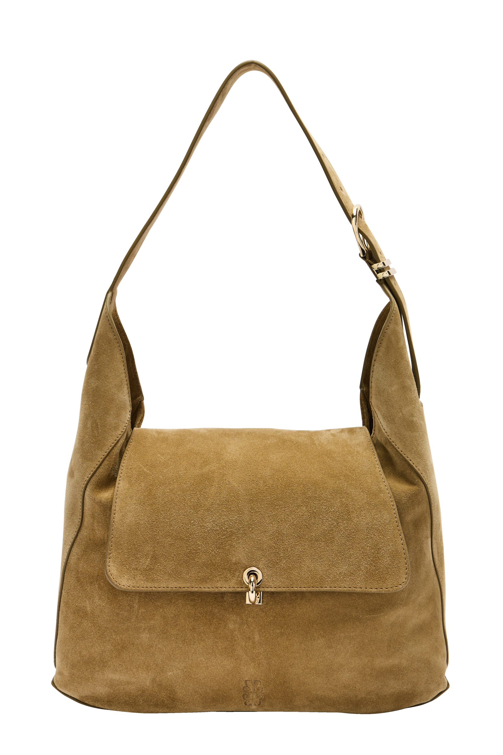 Sac Gala croûte de cuir kaki